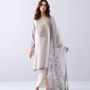 Smart Fit Embroidered Two-Piece Lawn